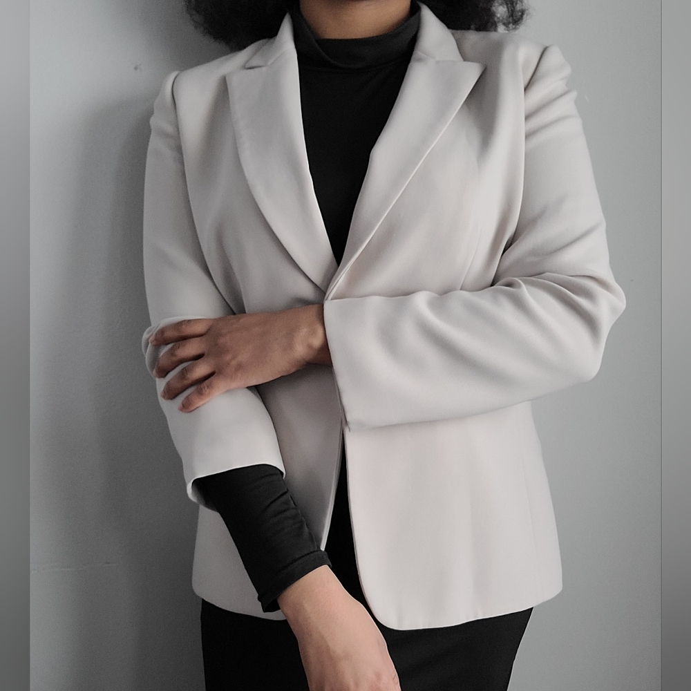 Tahari Nude Blazer